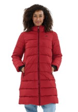 Whistler Winter-Steppmantel Amaret Long Puffer Jacket (warm, wasserdicht, winddicht) tomatenrot Damen